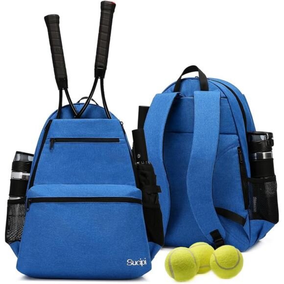 Tennis Bag Professional Tennis Backpack for Men and Women Racket Bags Holds - Picture 1 of 7